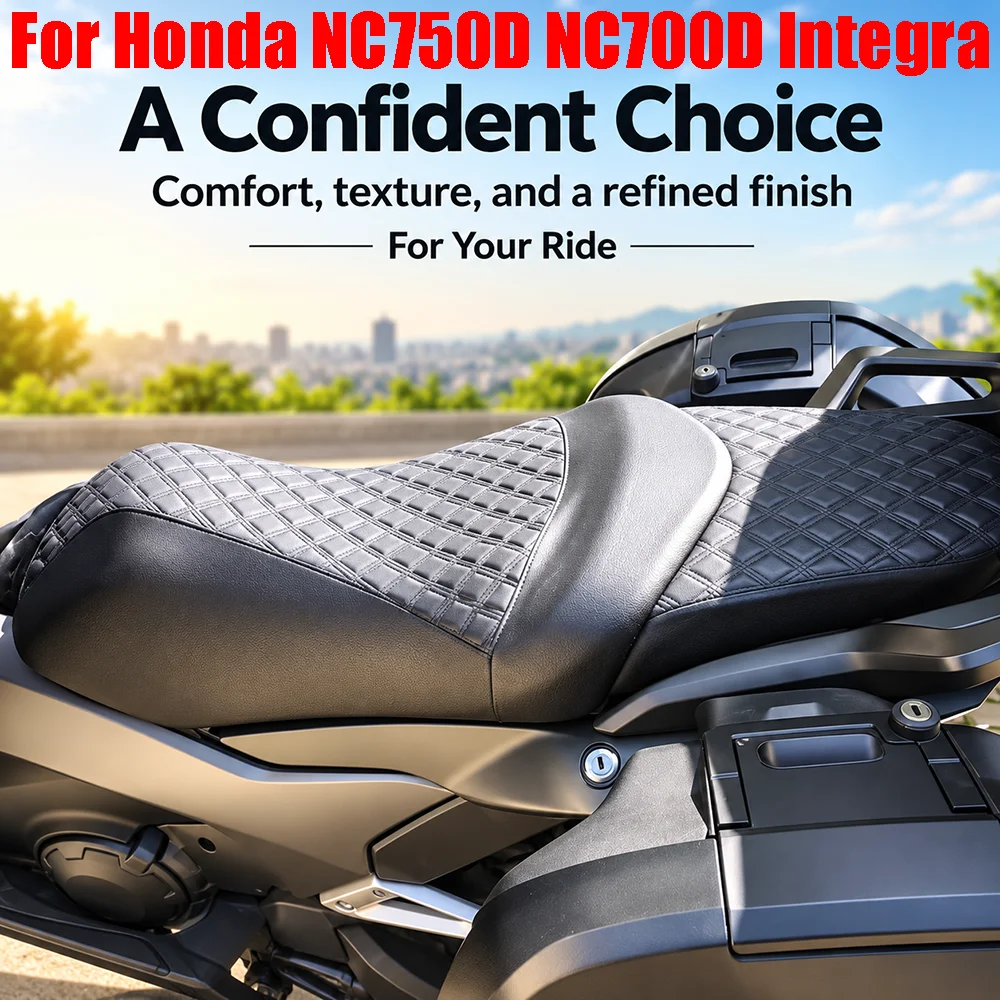 Für Honda NC750D NC700D Integra NC 750 700 Motorradzubehör Sitzkissen-Schutz Komfortabler Rutschfester Stoßfester Sitzbezug