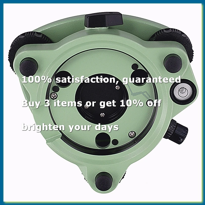 THREE-JAW TRIBRACH with OPTICAL PLUMMET 5/8inch BASE SCREW for TOTAL STATION THREE-JAW