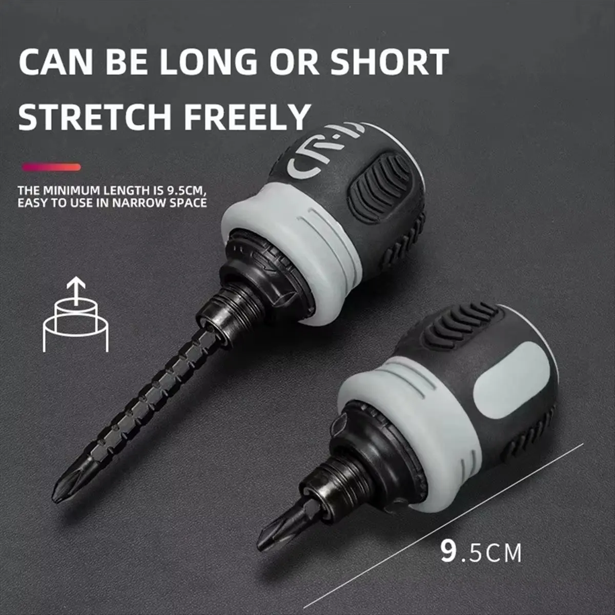 2026 Trend Professional 13-in-1 Ratchet Screwdriver Set Magnetic Handle Tool for Screws Portable Multi-Functional Repair Kit