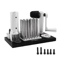 Professional Stainless Steel Jump Ring Maker with 20 Mandrels Wire Drawing Machine From 2.5mm to 12mm for Jewelry Maker