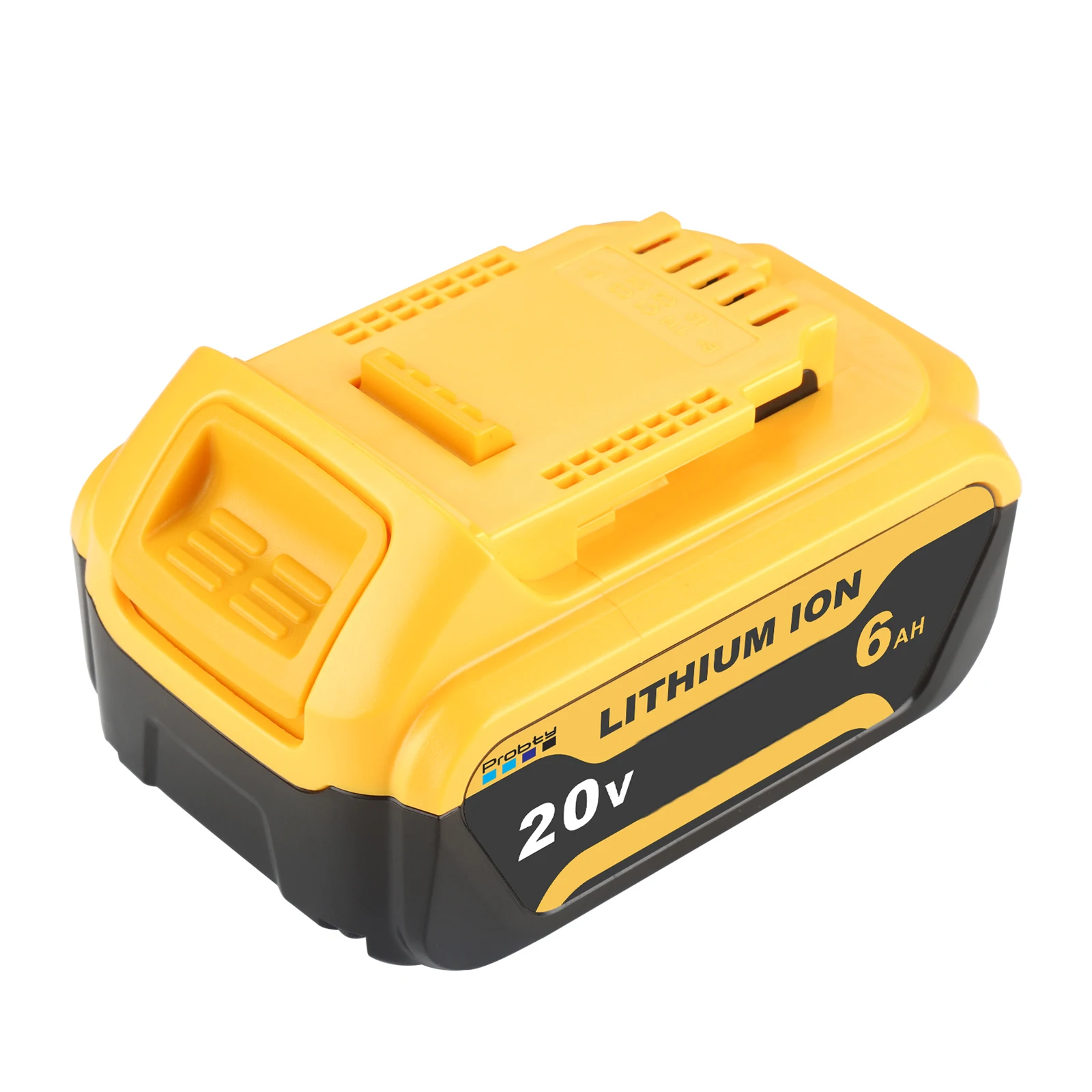 1 Pack 20V 6000Ah Battery power tool Replacement For DeWalt DCB184 DCB181 DCB182 DCB200 20V 6Ah Battery