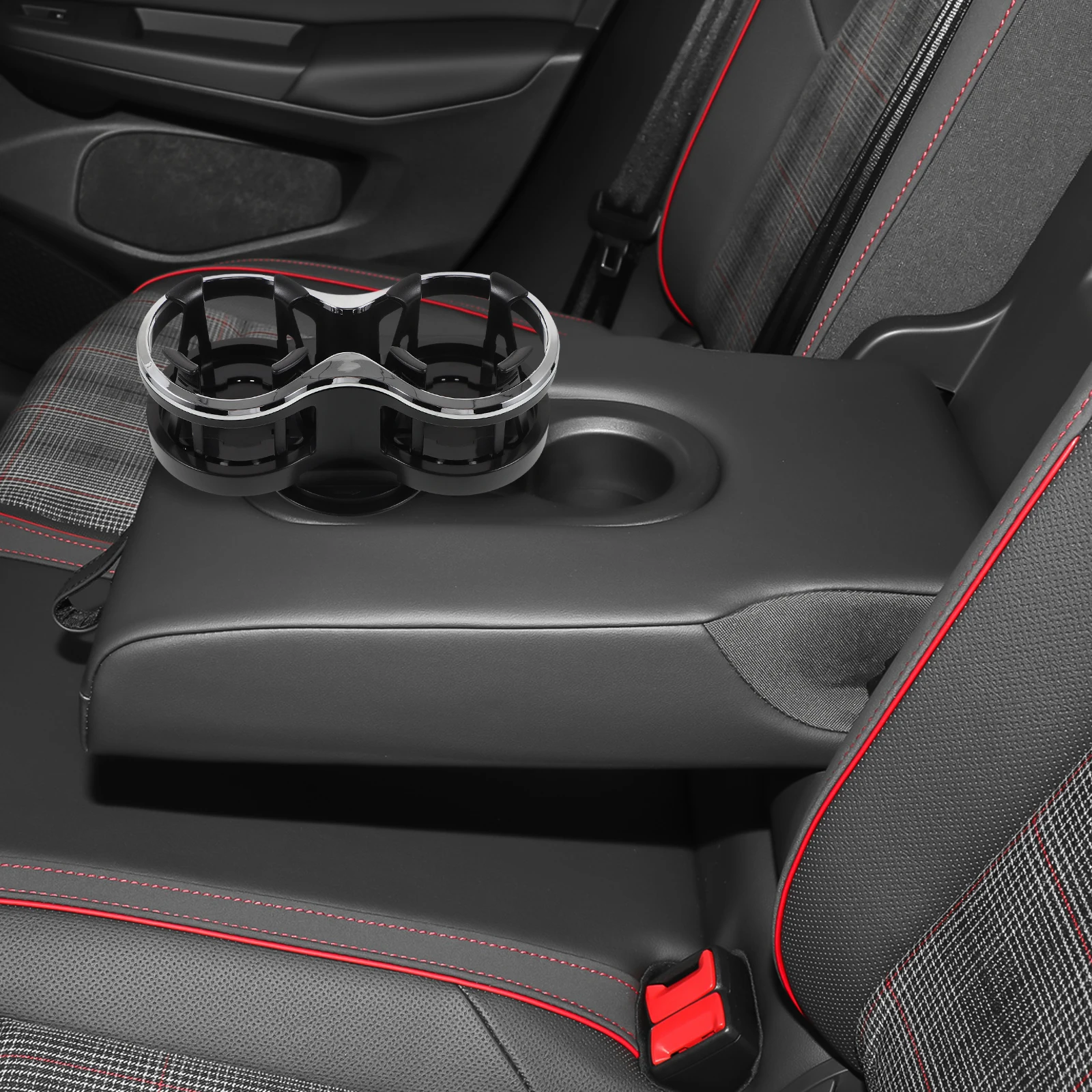 

Dual Cup Car 7cm Beverage Suitable Car Drinks Stand Lightweight ABS SUVs Drinks Stand Accessories