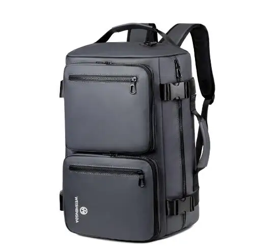 Men Backpack Large capacity men  women multifunctional backpack business shoulder bag double use travel luggage handbag