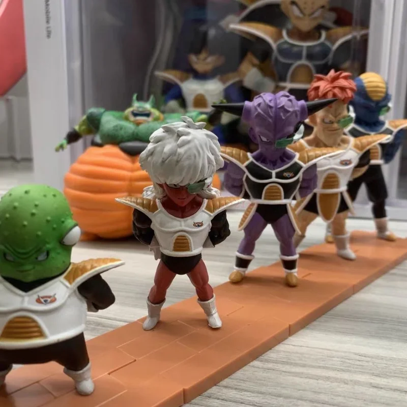 7cm figurka ze smoczej kuli Ginyu Force figurki Anime Gk Recoom Burter figurki figurki figurki zabawki prezenty świąteczne