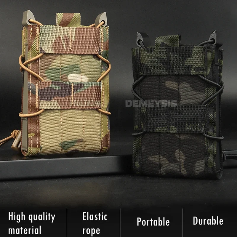 5.56 Tactical Magazine Pouch dla AK AR M4 AR15 Single Mag Bag Outdoor Shooting Hunting Rifle Pitol Molle Pouch