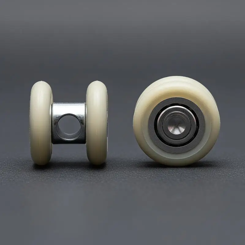 29mm Over Line Pulley High Load Bearing Positioning Pin Fire Rolling Door Wheel for Commercial Construction Door Hardware
