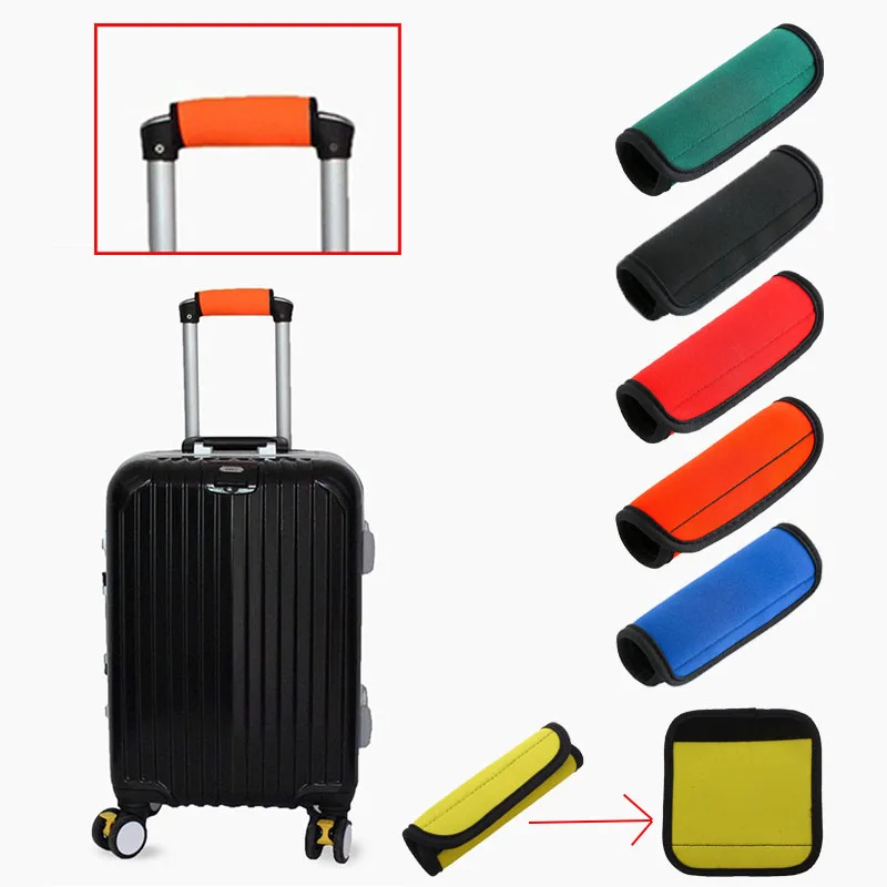 Komfortabler Neopren-Koffergriff-Überzug, Koffergriff-Identifikator, Kinderwagen-Griffschutz, Taschenzubehör