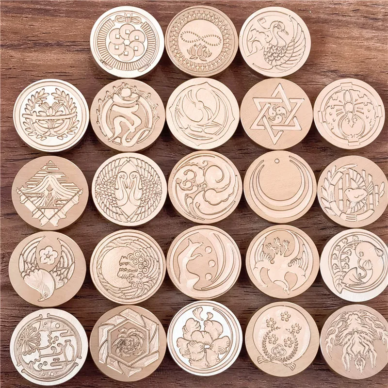 Touken Ranbu Online Wax Seal stamp DIY Sealing Stamp Scrapbooking Cards Envelopes Wedding Invitations Packaging wax stamp head