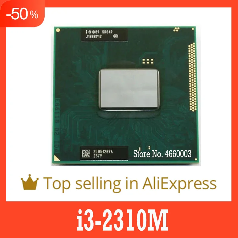 I3-2310M I3-2330M I3-2350M i3 2370m notebook cpu original shaolin versão oficial