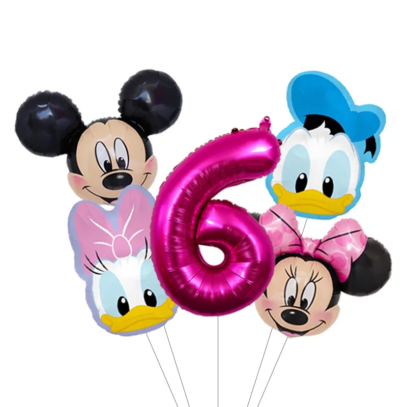 Adorable Donald Duck Foil Balloons Set Birthday Party Festival Celebration Decor view 6