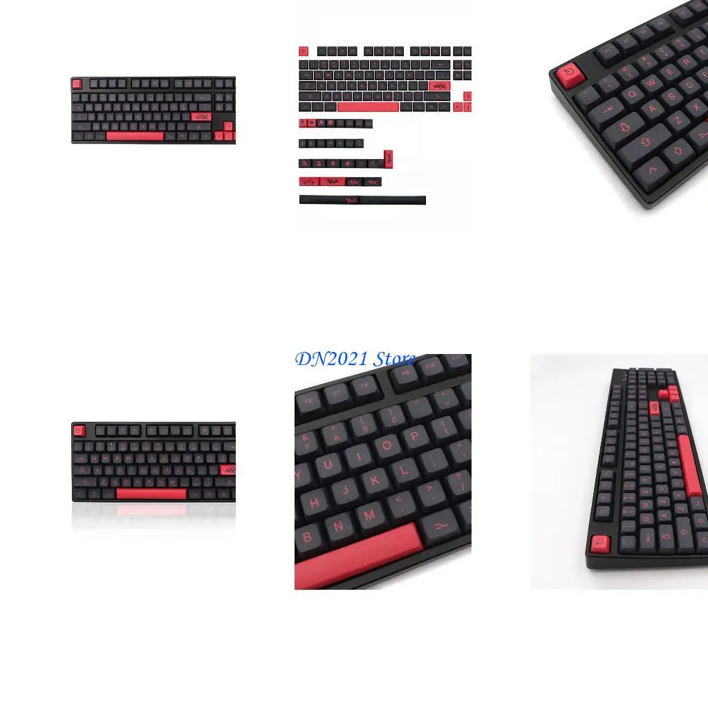 

F3KE PBT Keycaps xda Ladder Layout 132-ключ 5 сторон