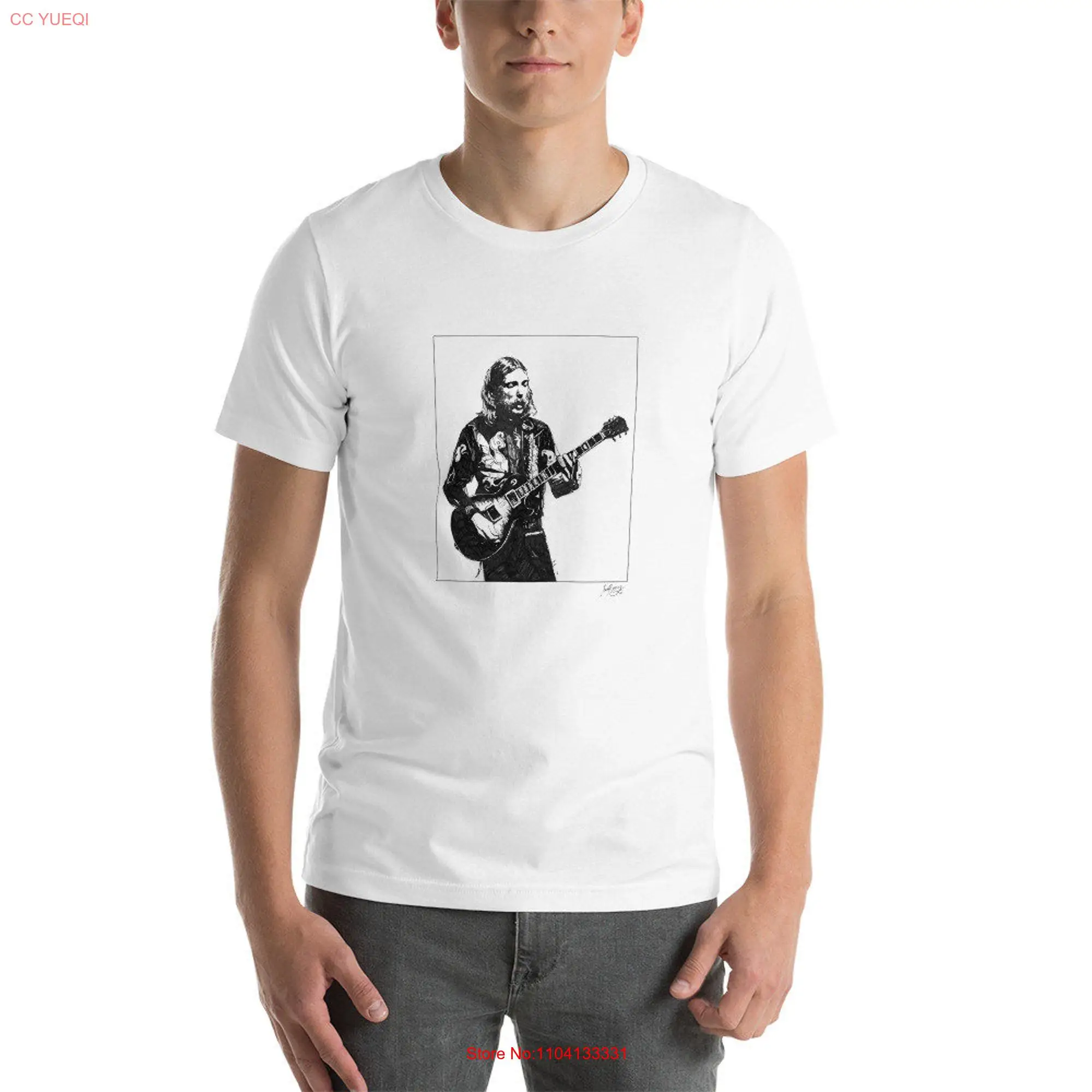 Duane Allman  T Shirt long or short sleeves