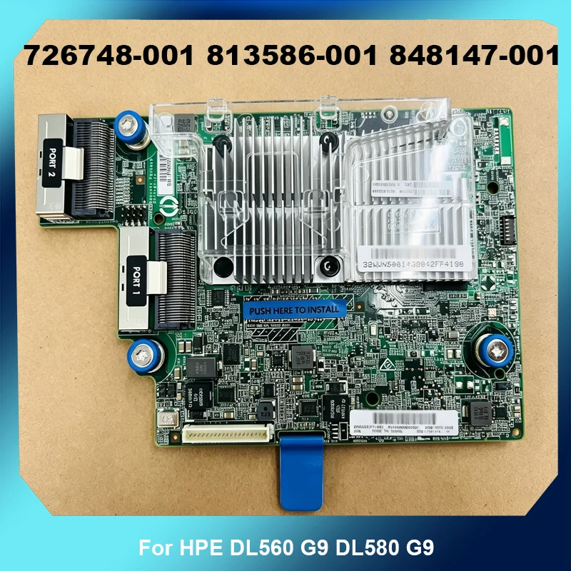 726748-001 813586-001 848147-001 Smart Array P840AR 2GB FBWC RAID Controller For HPE DL560 G9 DL580 G9 Server SAS Card