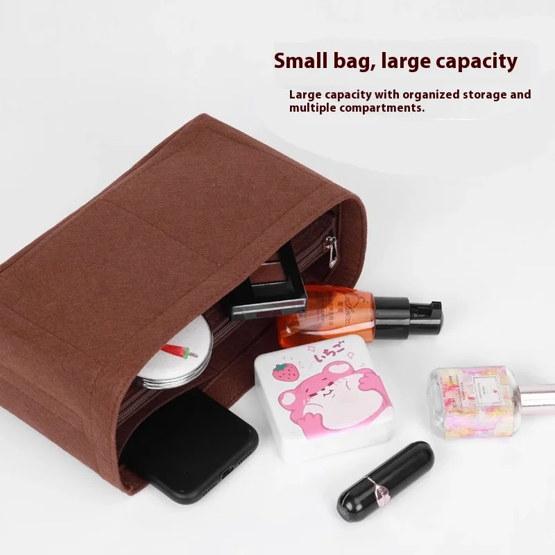 【جودة عالية】حقيبة يد لتنظيم المحفظة من اللباد، حقيبة تشكيل البطانة في أكياس لـ Liz Visetos Speedy Neverful