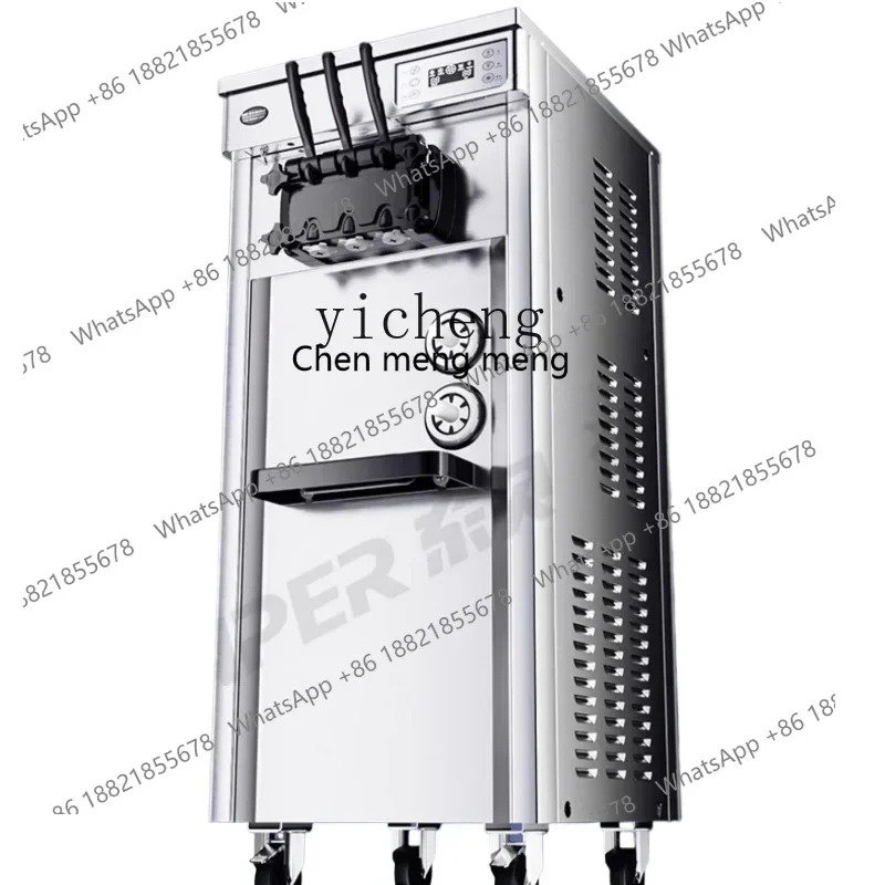 Hot sales Ice Cream Machine Commercial Full-Automatic Yogurt Ice Cream Machine Large Capacity Vertical Cleaning-Free