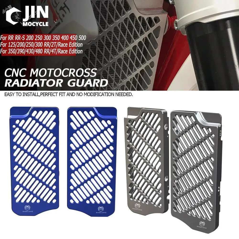 

NEW FOR BETA 200RR 2T 2020 2021 2022 2023 250 RR2T Motocross Aluminum Radiator Guard Grill Protector Cover Dirt Bike Accessories