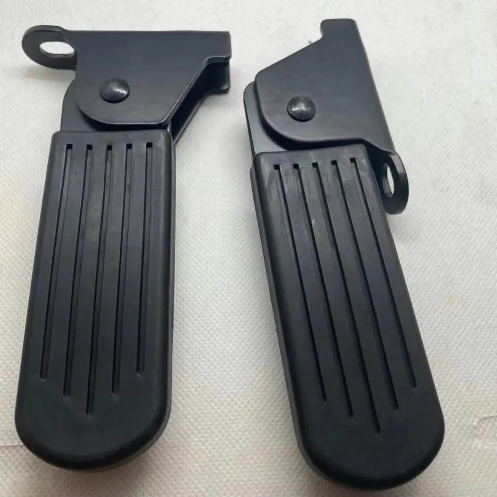 Bike Rear Pedals, Plastic Bicycle Foot Rest Bike Pegs, Convenient, High Strength, Cycling Accessories