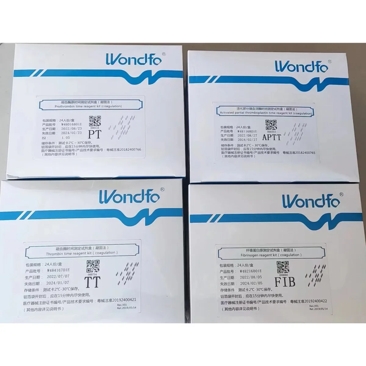 Laboratory Wondfo Finecare OCG-102 Optical Blood Coagulation Analyzer POCT Supply PT PPT TT FIB ACT INR