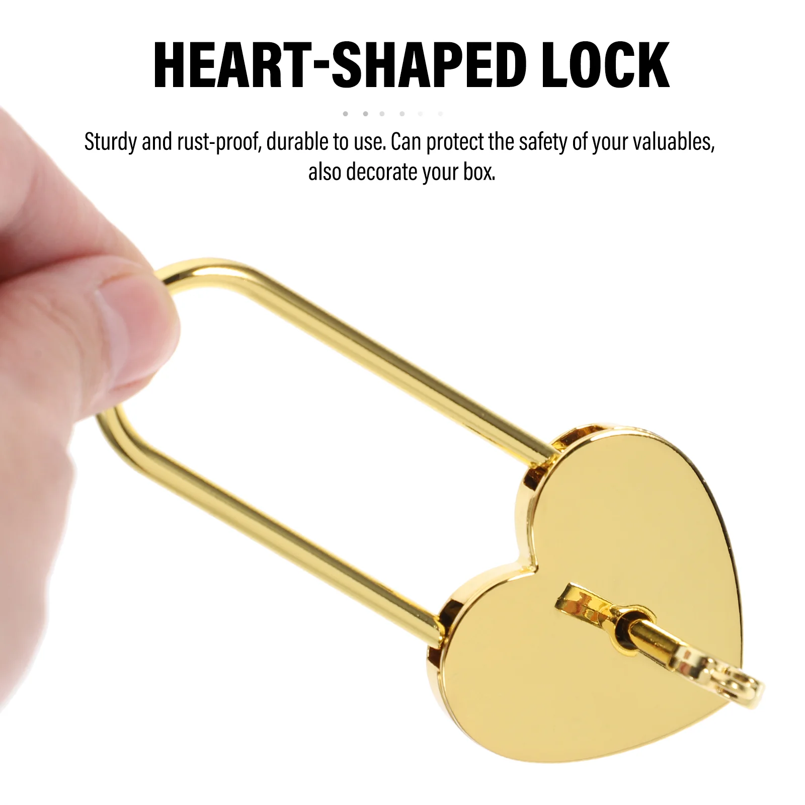 LLavero de Halloween Mini billetera Love Lock, cerraduras pequeñas de equipaje, caja decorativa, candados de maleta, casillero dorado para oficina, madre