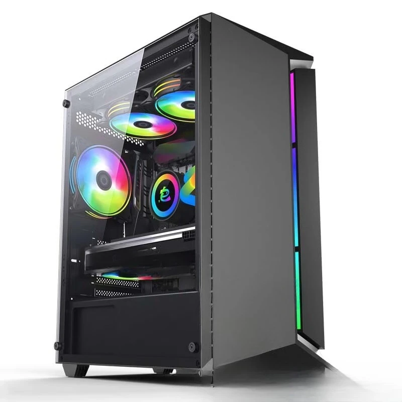 

High-end office computer host integrated graphics card design live home desktop computer host