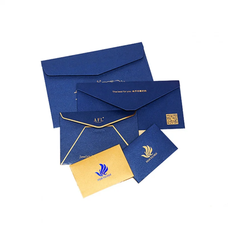 Customized product、Simple wedding packing envelope custom designs with logo print