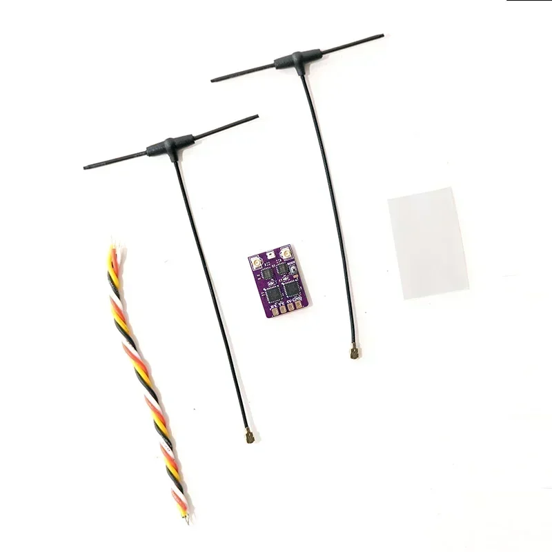 ELRS 2.4G Diversity Receiver Dual  Antenna  RX Built-in TCXO for FPV Freestyle RC Racing Long Range Drone Accessories