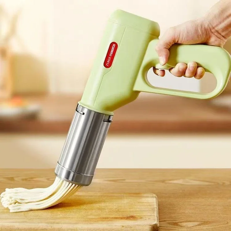 ماكينة صنع المكرونة المحمولة المنزلية الصغيرة الكهربائية الجديدة قطعة أثرية كبيرة #1