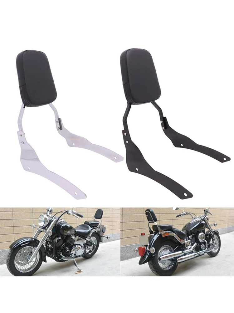 Motorfiets Accessoires Rugleuning Sissy Bar Voor Yamaha Dragstar V-Star 400 650 XVS400 XVS650 DS400 DS650 Classic 1998-2022 - afbeelding 2