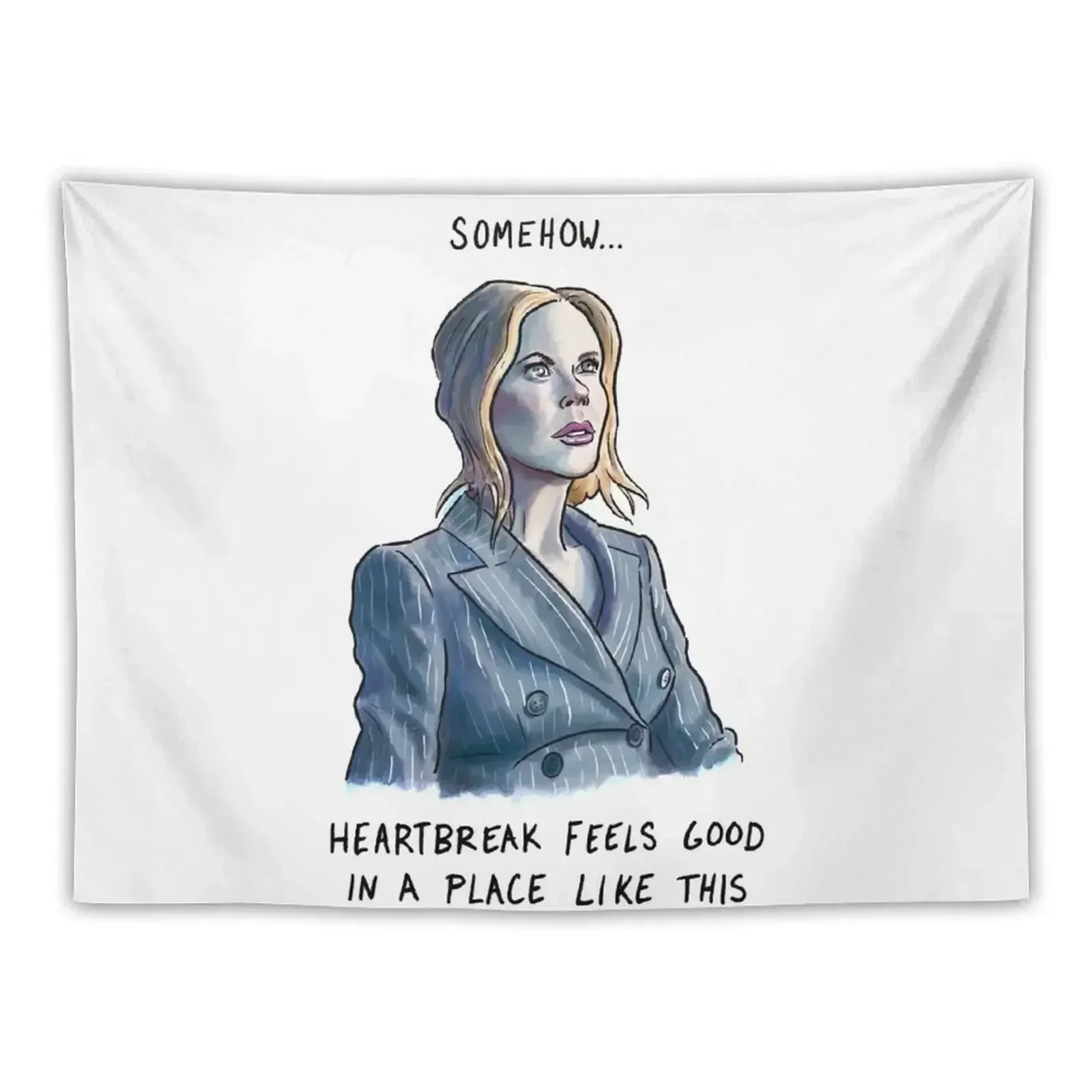 

Nicole Kidman at AMC Somehow... in a place like this Tapestry Decoration Bedroom Room Decoration Korean Style Tapestry