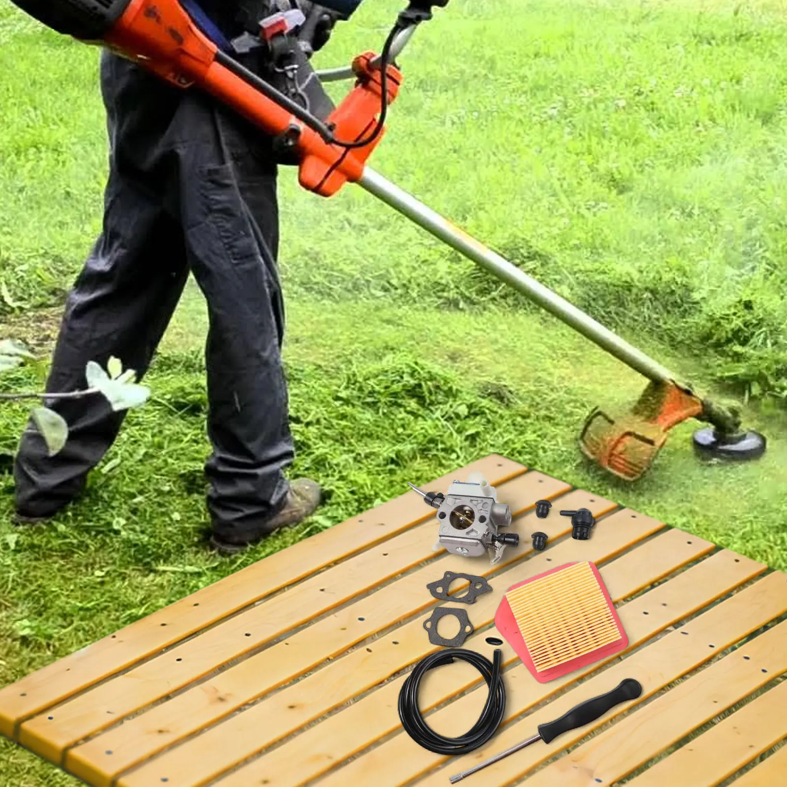 

Комплексный комплект карбюратора для воздушного фильтра серии FS240. Прокладка искрового масляного фильтра для быстрой и простой установки.