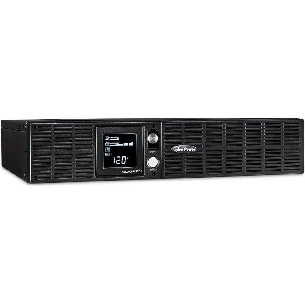 FREE SHIPPING.OR2200PFCRT2U PFC Sinewave UPS System, 2000VA/1540W, 8 Outlets, AVR, 2U Rack/Tower