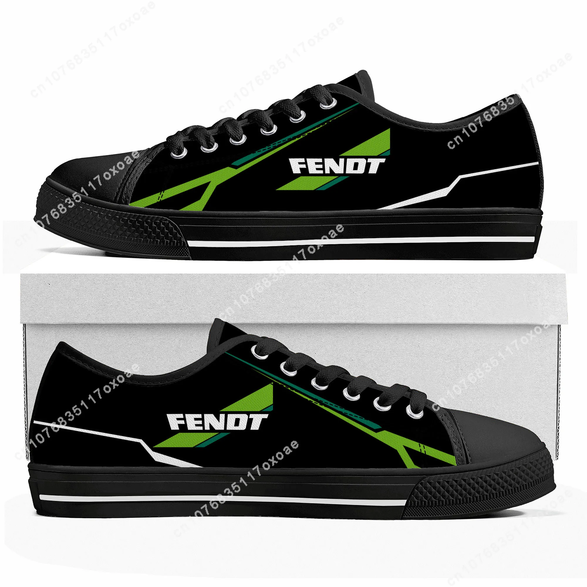 Low Top Fendt Sneakers para homens e mulheres, sapatilha de lona casual, sapato DIY personalizado, apto para casal adolescente, alta qualidade