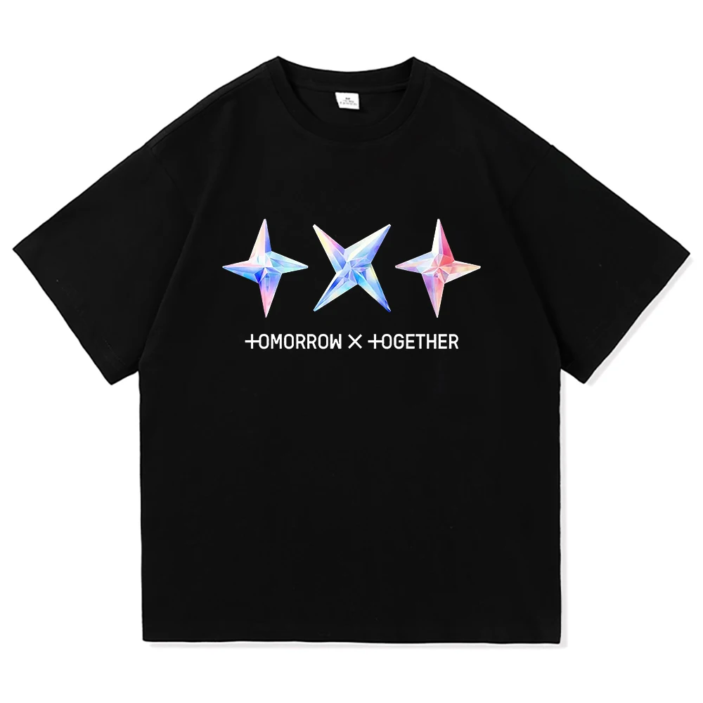 The Star Chapter SANCTUARY T Shirt TXT Over The Moon Men Clothing Harajuku T Shirts Unisex High Quality Cotton Graphic Clothes