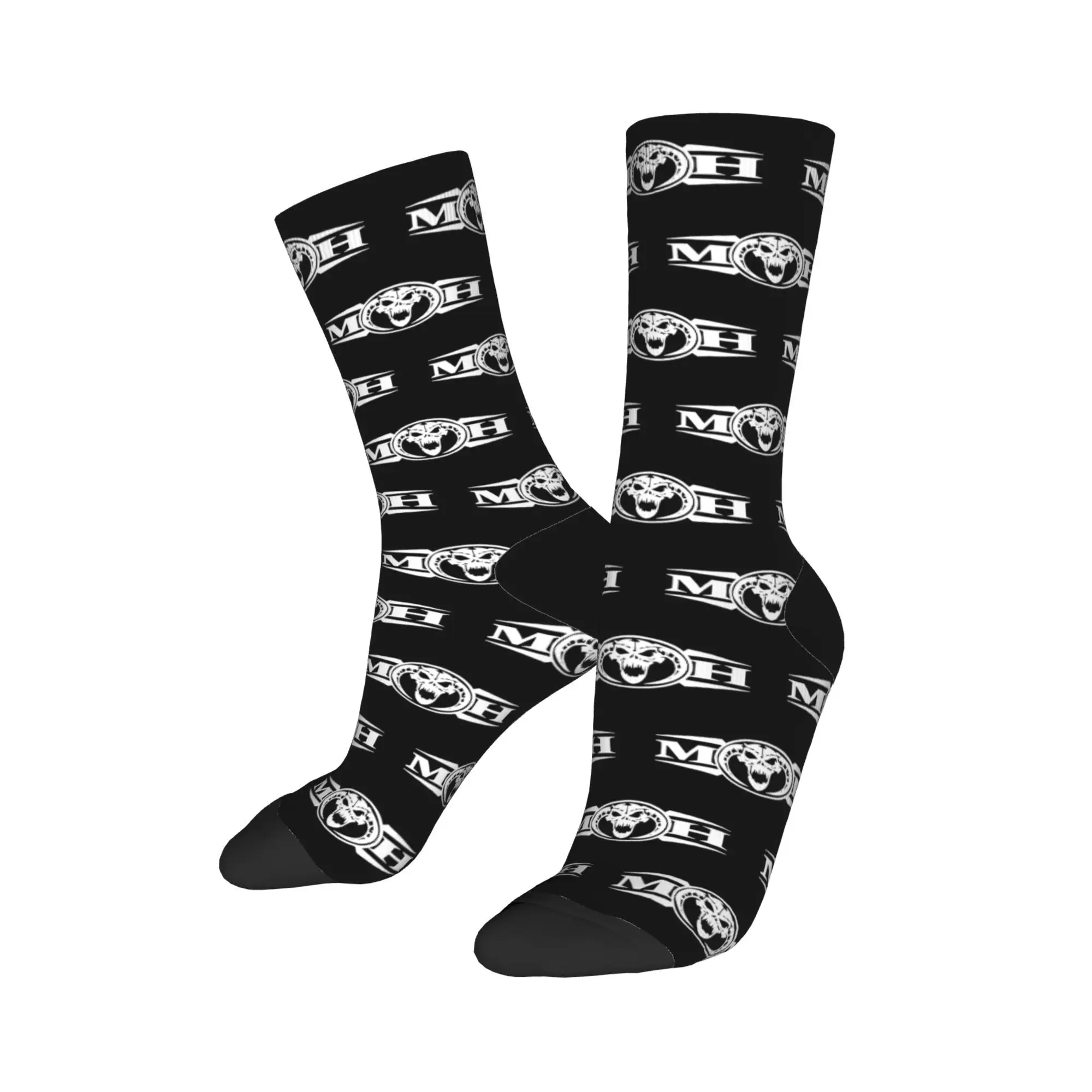 Winter Warm Harajuku Women Men Masters of Hardcore Dutch Hardcore Socks  Non-slip Football Socks