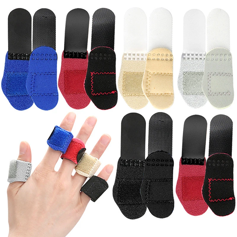 2Pcs Finger Fixing Splint Straighten Brace, Adjustable Support Corrector For Sprain Dislocation Fracture