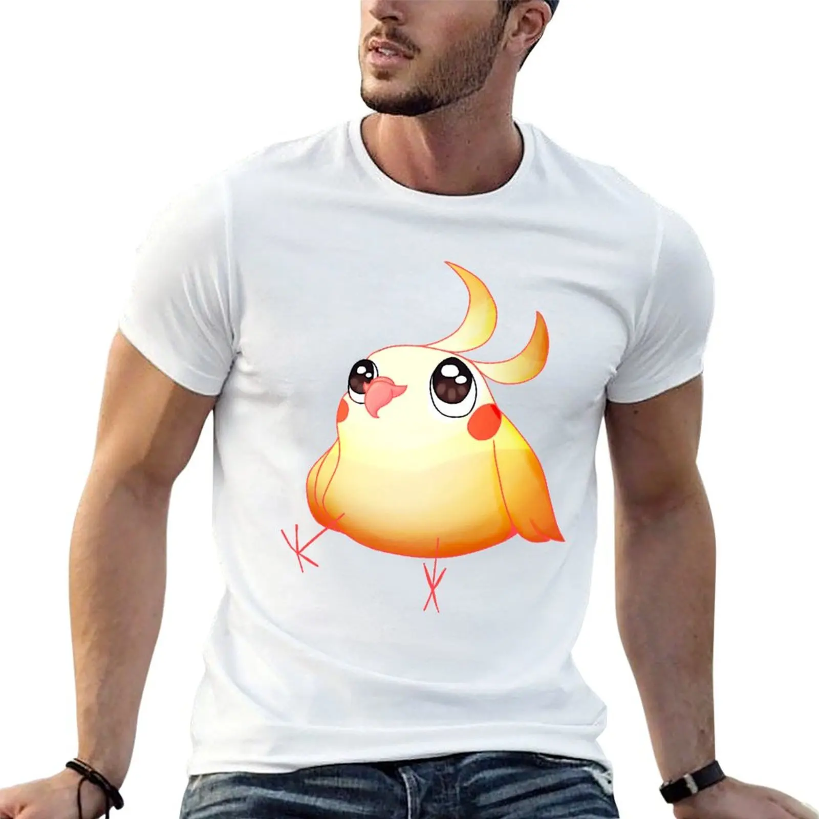

Funky Lil Cockatiel T-Shirt anime stuff quick-drying designer t shirt men