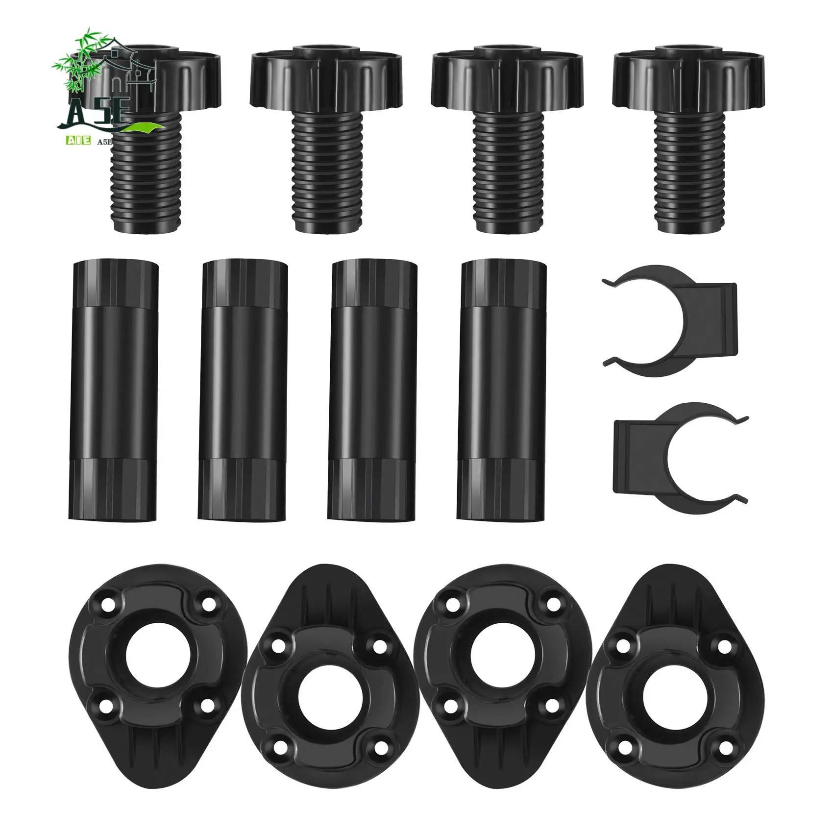 

A05E-20 шт. мебельные ножки, регулируемые ножки для шкафа, ножки для шкафа с зажимами для доски для кухни, ванной комнаты, шкафа