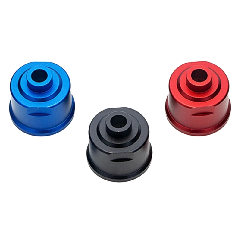 3Pcs Aluminum Differential Diff Case Carrier For Traxxas 1/10 X0-1 Slash T-Maxx Slayer Erevo Rustler,3 Colors