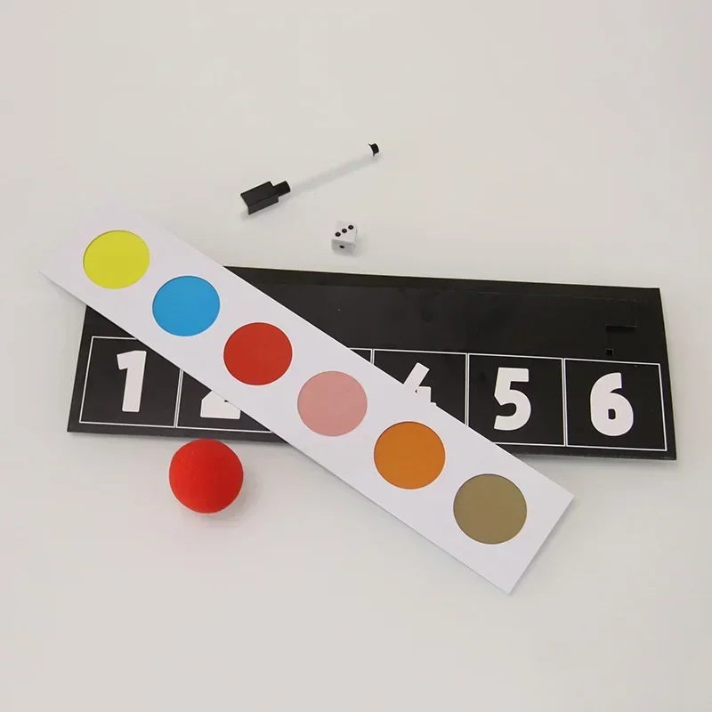 Color Match Board by J.C Magic Tricks Color Number Prediction Mind Reading Magia Close-up Stage Illusion Gimmick Mentalism Props