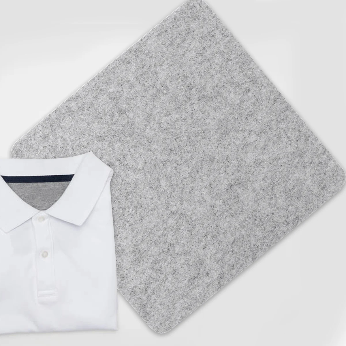 9x9 بوصة الكي الصوف ورأى قسط الألياف الطبيعية الصحافة حصيرة DIY بها بنفسك الحرفية الملابس العمل زين المرقعة ارتفاع درجة الحرارة #1