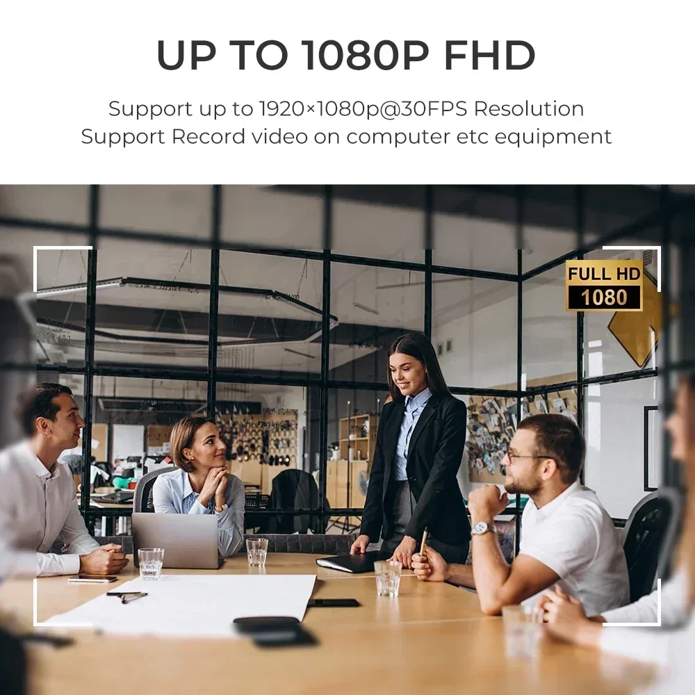 1080P Full HD Mini USB Video Camera Wide Angle USB CCTV Camera With 2.8/3.7mm Lens Plug and Play Web Camera For Laptop PC Webcam