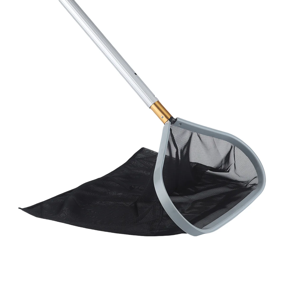 Swimming Pool Leaf Net Aluminum Frame Deep Water Polyester Leaf Skimmer Rake For Pool Cleaning Supplies