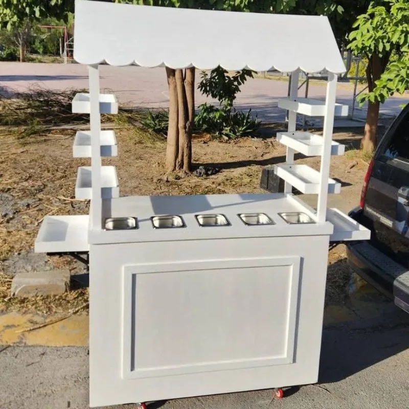 

Тележка для десертов и сладостей для свадеб и детских праздников с контейнерами, принадлежности для украшения вечеринок