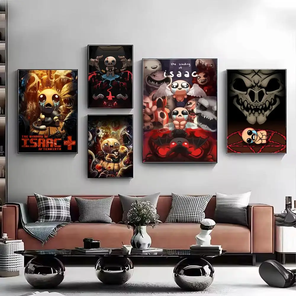 Game The Binding of Isaac Poster HD Art Decorative Wall Art Waterproof Home Décor Gift