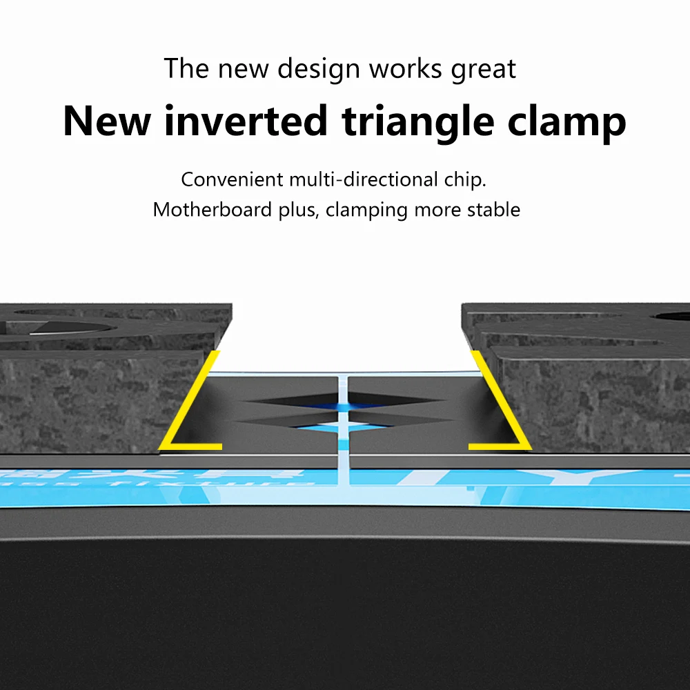 MaAnt TY-01 / 02 Jig with Heat Resistant Tempered Glass Fixture PCB Board Mainboard CPU Chip IC Planting Tin Universal Clamp