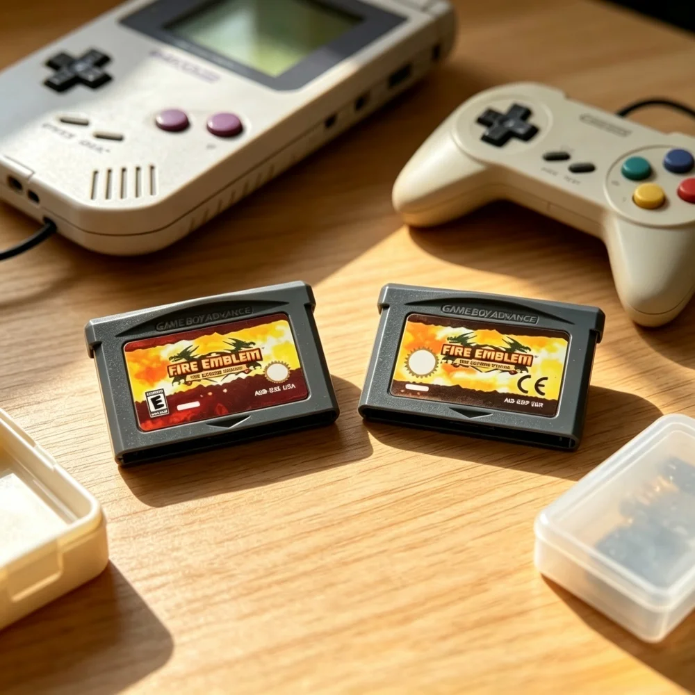 EUR/USA Version 32 Bit GBA Game Cartridge Fire Emblem Series Game Card Compatible for Game Boy Advance SP NDS NDSL Console