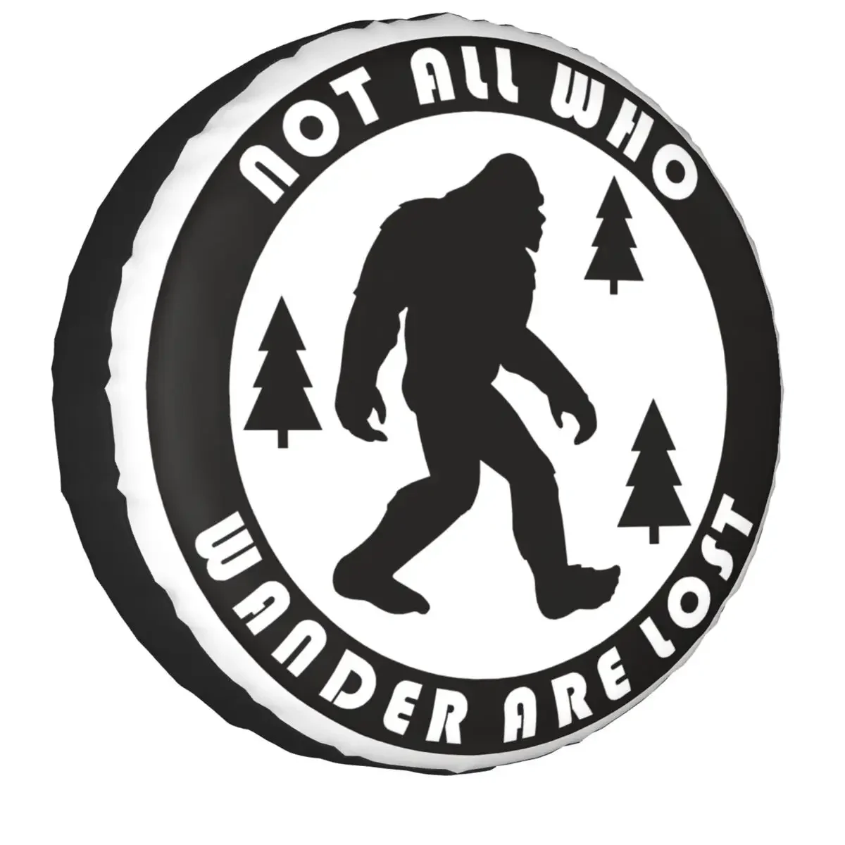 Not All Those Who Wander Are Lost Tire Cover 4WD 4x4 RV Bigfoot Spare Wheel Protector for Honda CRV 14