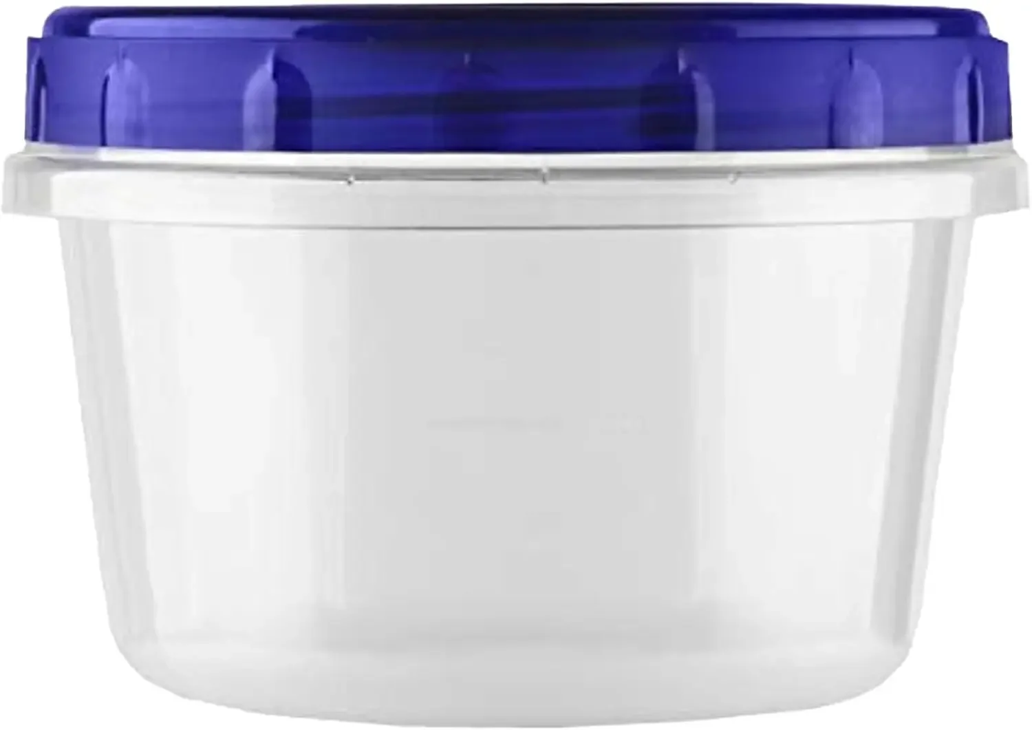 16 oz Twist Top Storage Deli Containers - Airtight Reusable Plastic Food Storage Canisters with Twist & Seal Lids, Leak-Proof