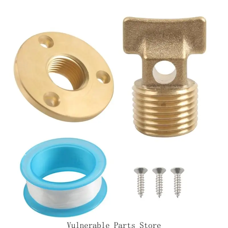 

Простая установка, латунная морская сливная пробка, дюйма NPT, универсальная для дренажа лодок, устойчива к коррозии в