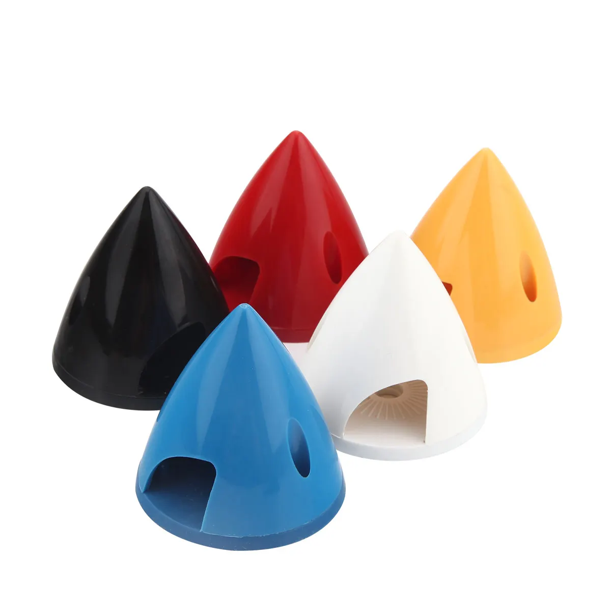 XAERO 1Pc 1.5" /1.75" / 2" / 2.25"/ 2.5"/2.75"/3" Nylon Plastic 2 blade Propeller Spinner For RC Airplane 5colors